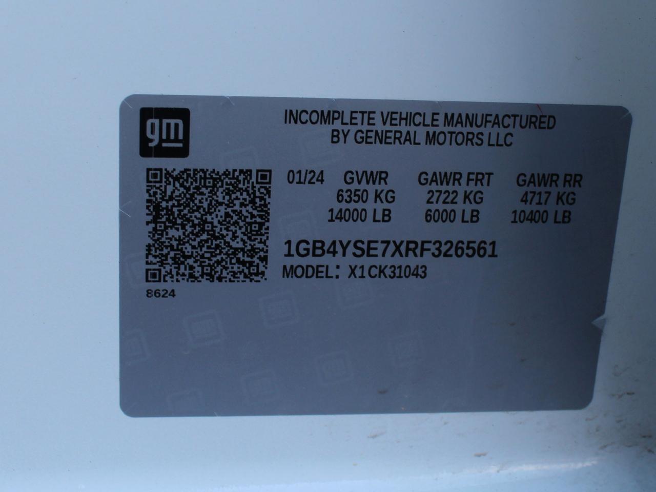 Chevrolet Silverado 3500HD Work Truck Crew Cab Long Box 4WD 2024