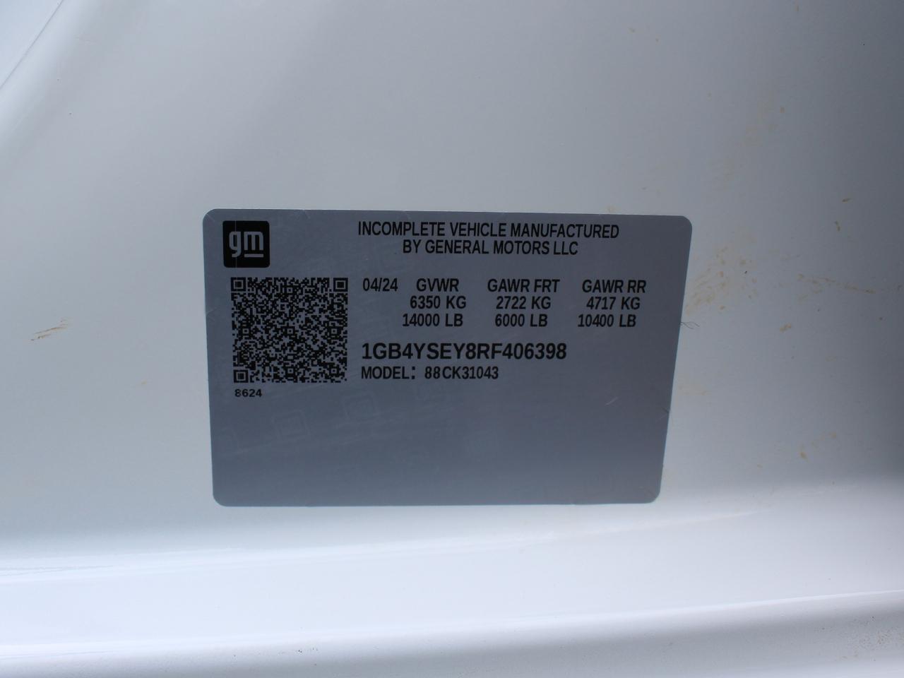 Chevrolet Silverado 3500HD Work Truck Crew Cab Long Box 4WD 2024