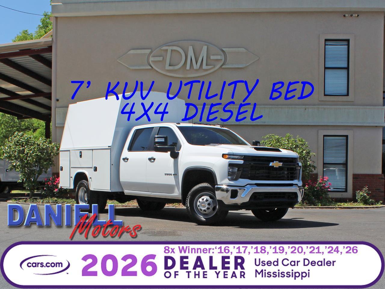 Chevrolet Silverado 3500HD Work Truck Crew Cab Long Box 4WD 2024