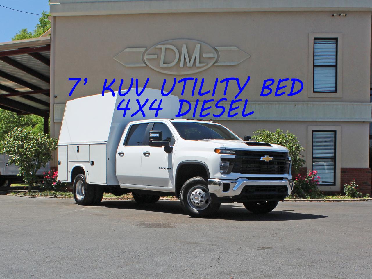 Chevrolet Silverado 3500HD Work Truck Crew Cab Long Box 4WD 2024