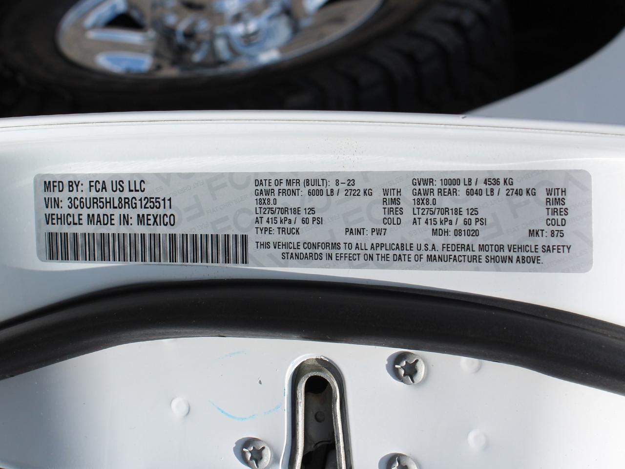 RAM 2500 Tradesman Crew Cab LWB 4WD 2024