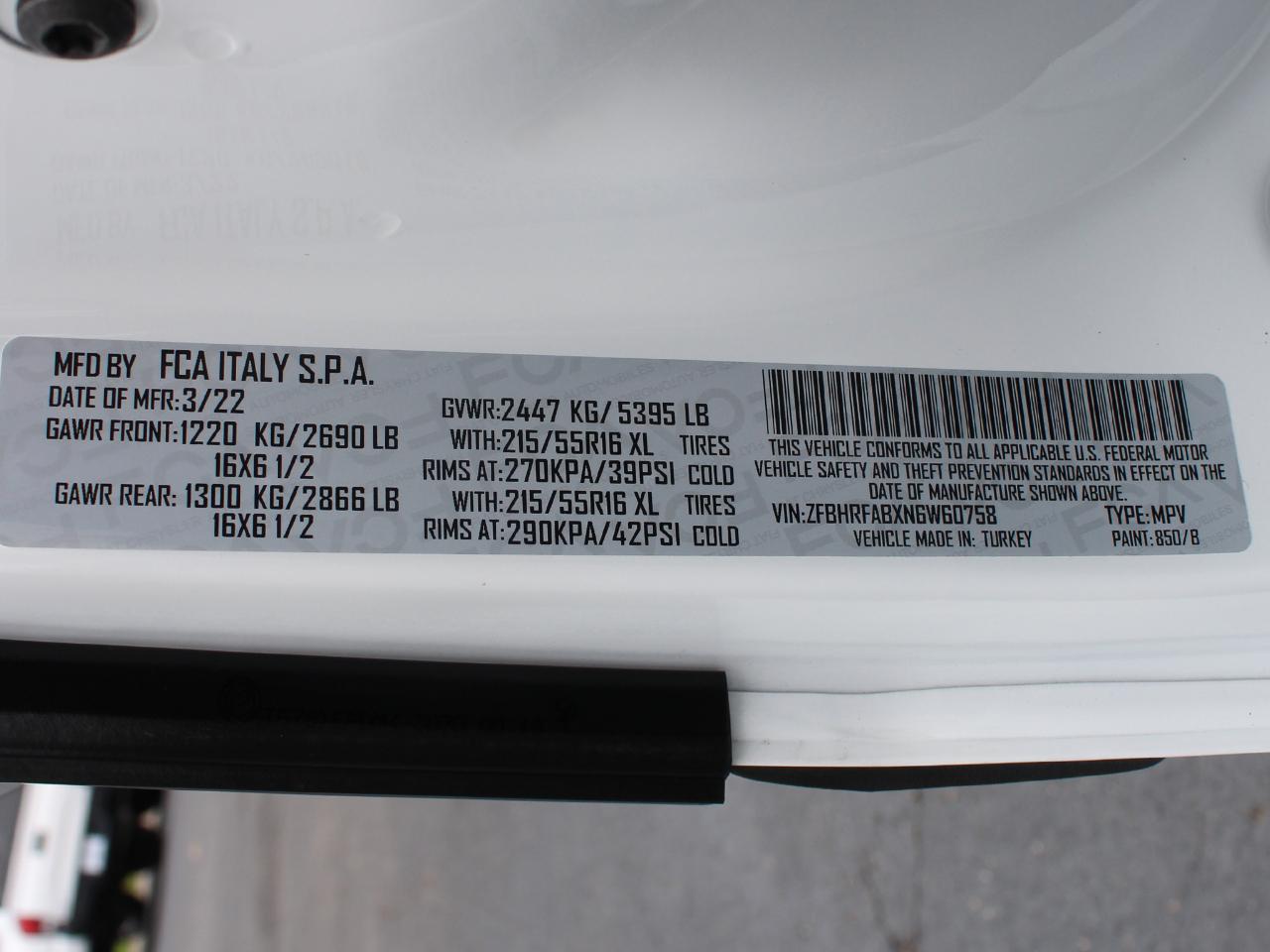 RAM ProMaster City Wagon 2022