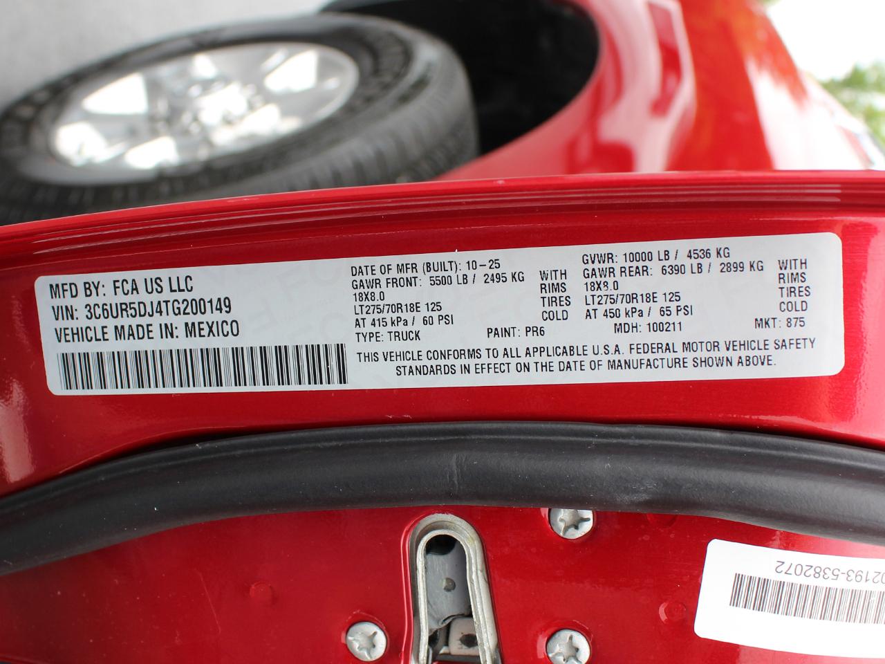RAM 2500  2026