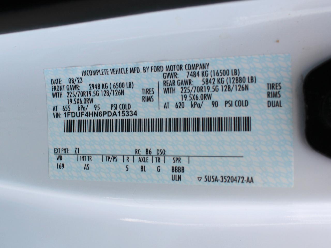 Ford F-450 SD Regular Cab DRW 4WD 2023