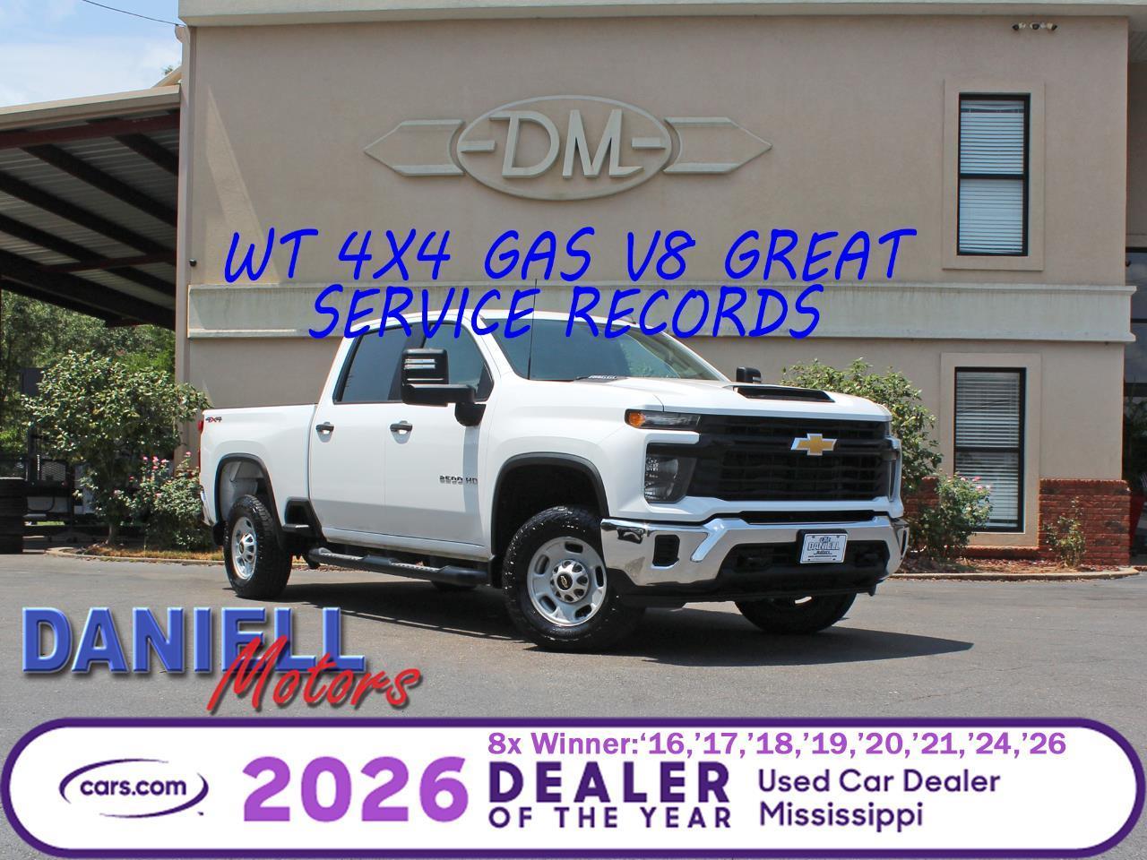 Chevrolet Silverado 2500HD Work Truck Crew Cab Short Box 4WD 2024