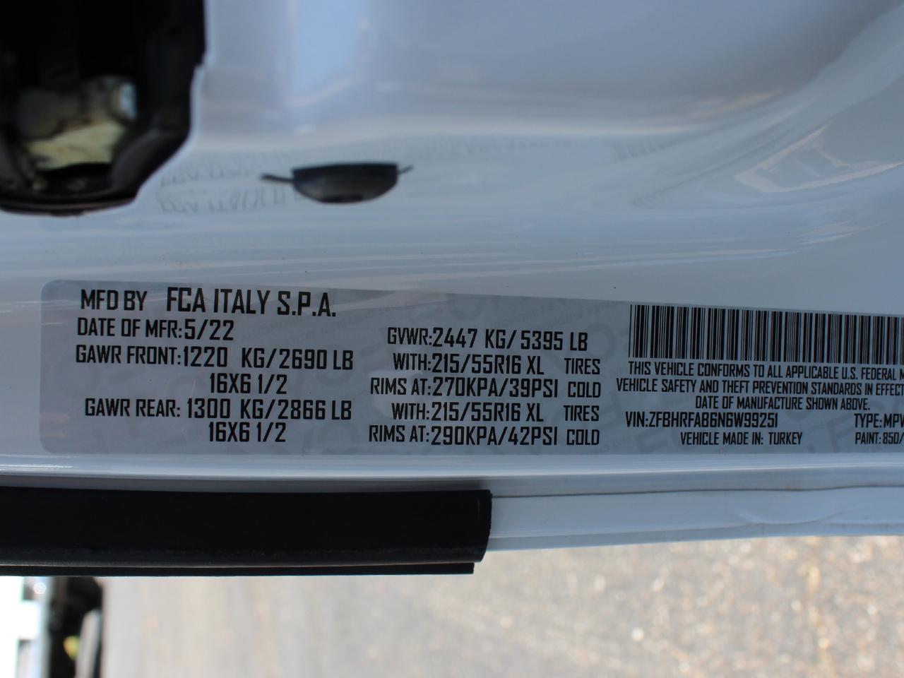 RAM ProMaster City Wagon 2022