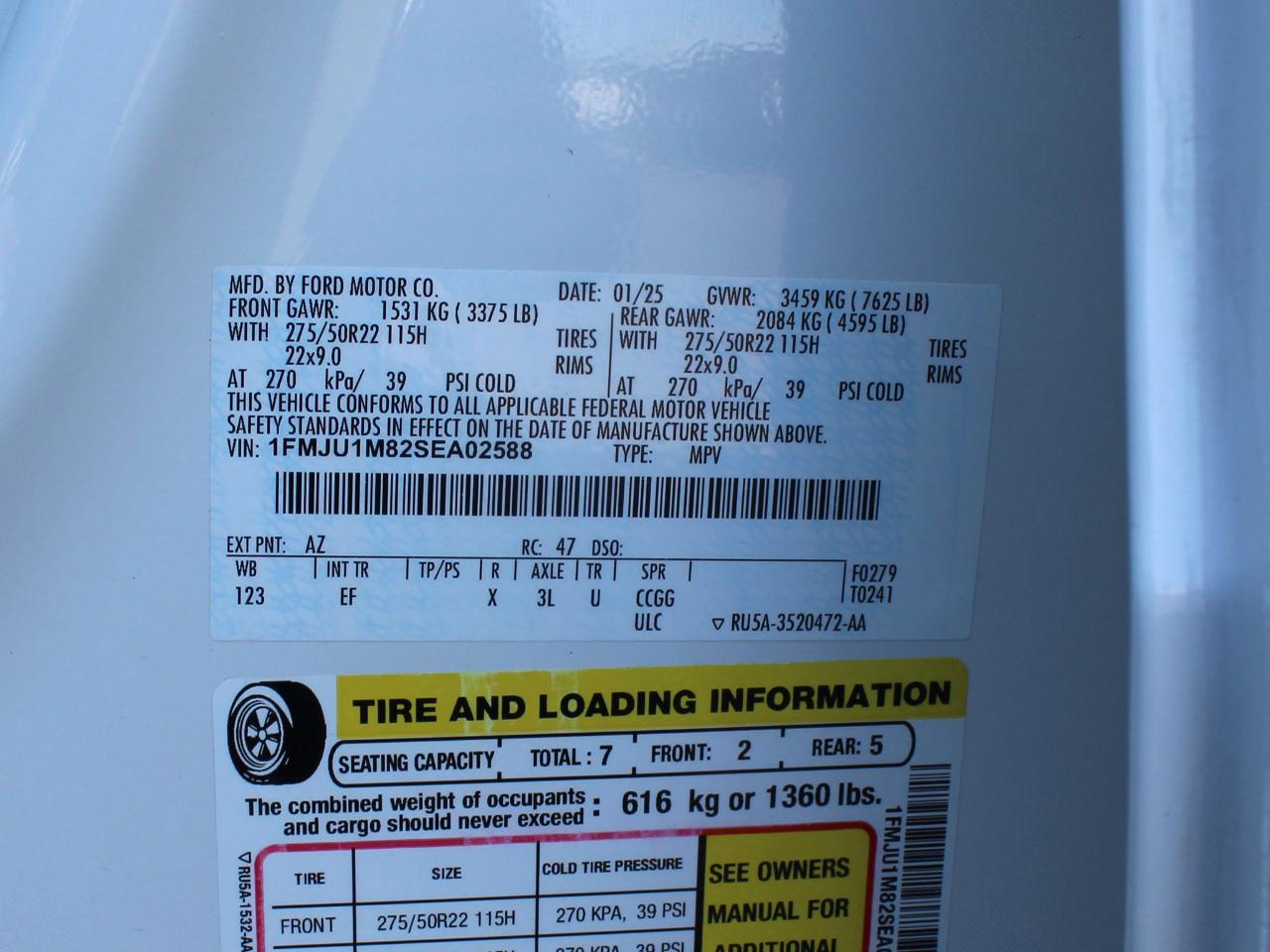 Ford Expedition Platinum 4WD 2025