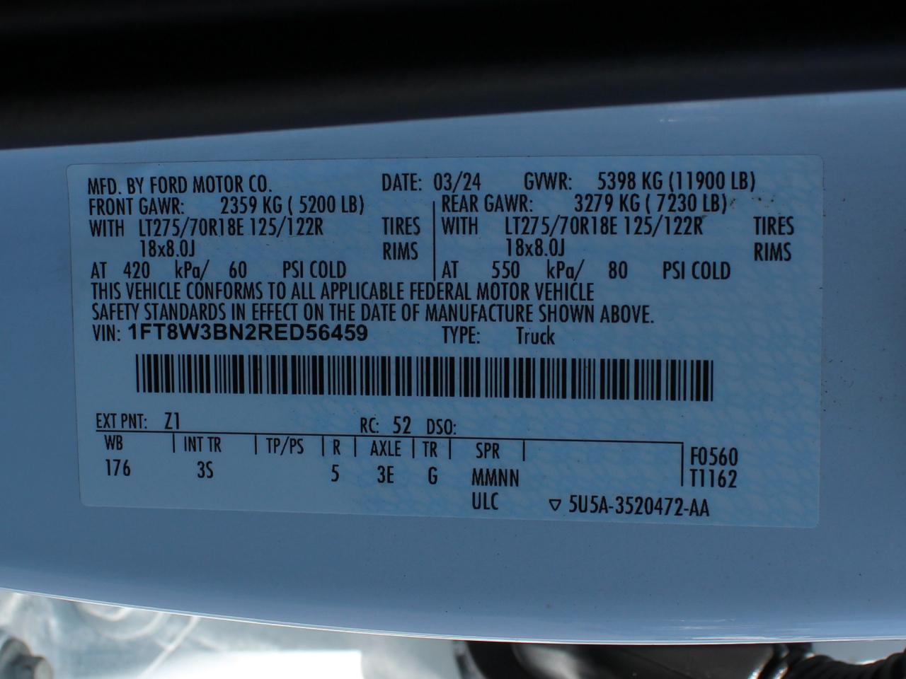 Ford F-350 SD XLT Crew Cab Long Bed 4WD 2024