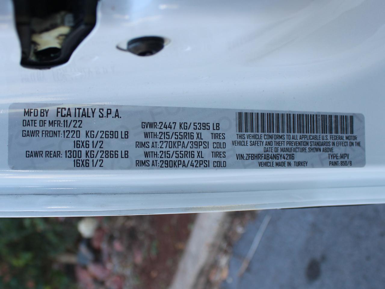 RAM ProMaster City Wagon 2022