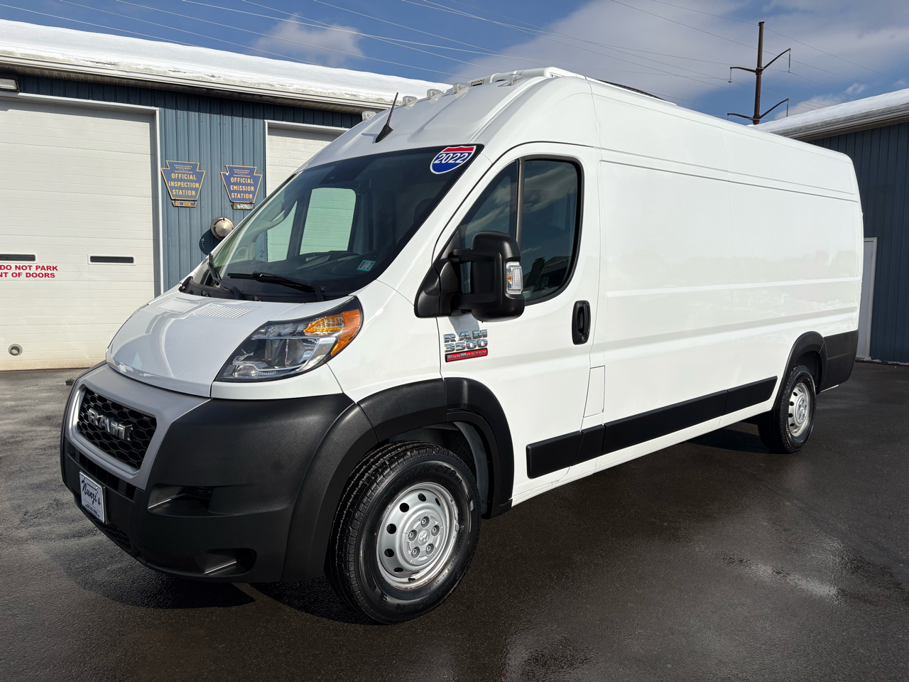 2022 RAM ProMaster Cargo Van 3500 High Roof 159" WB EXT