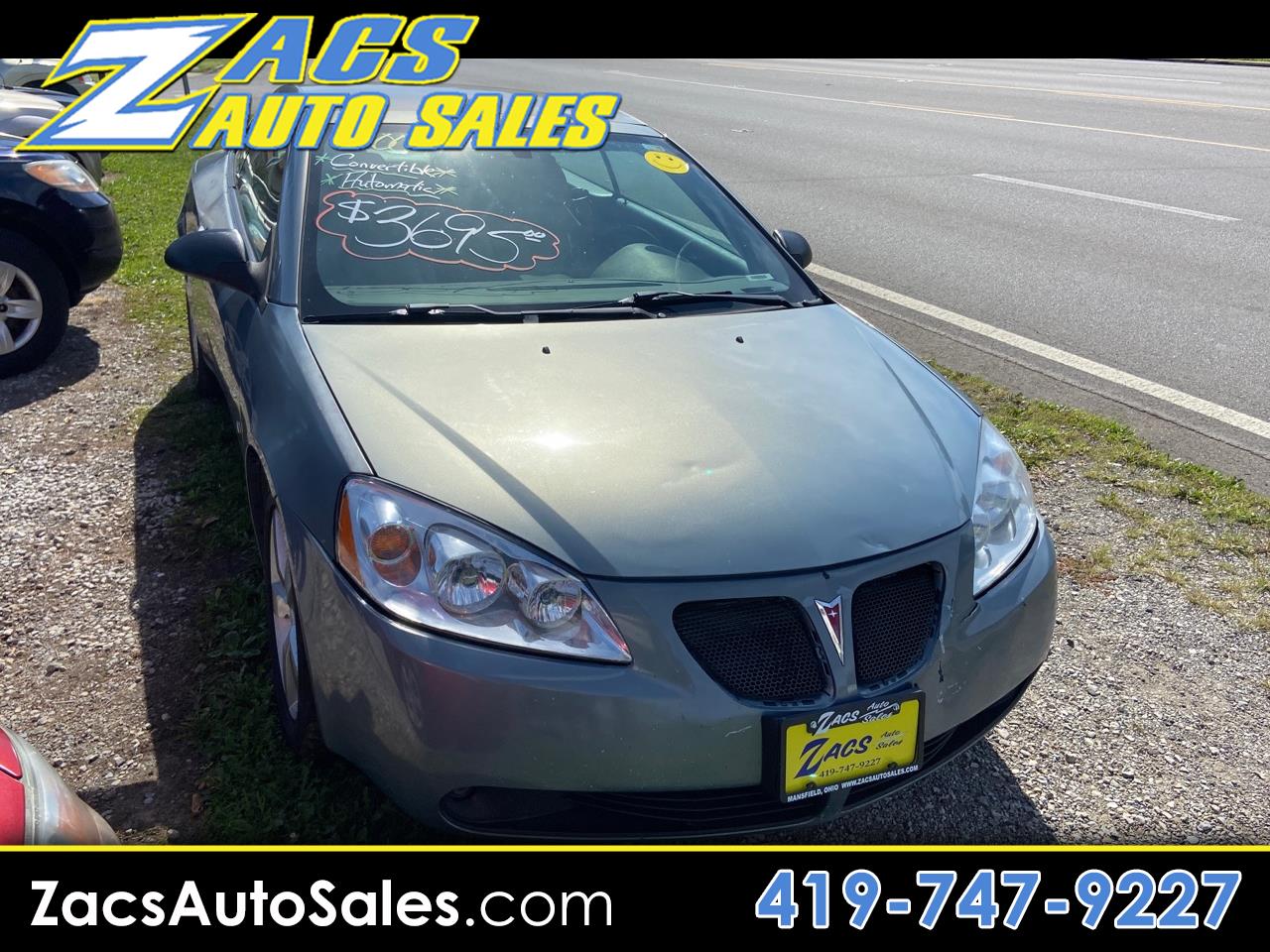 Used 2007 Pontiac G6 GT Convertible for Sale in Mansfield OH 44906 Zacs