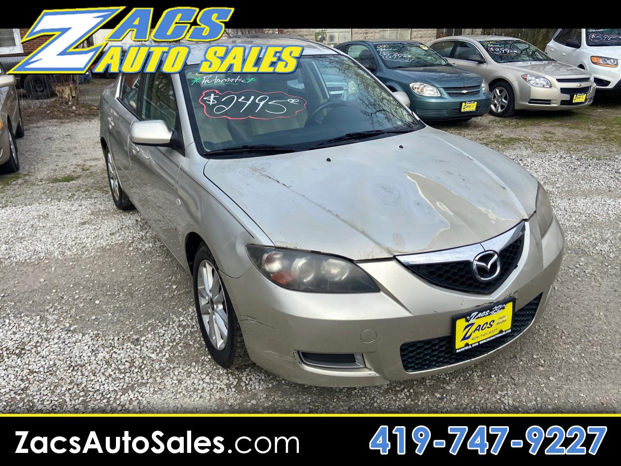 Used 2008 Mazda MAZDA3 i Sport 4Door for Sale in Mansfield OH 44906