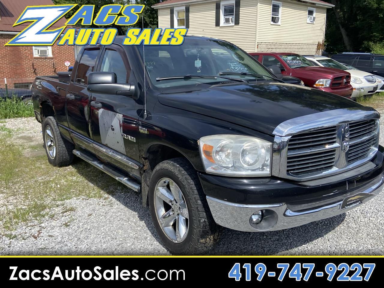 Dodge Ram 1500 SXT Quad Cab Long Bed 4WD 2008