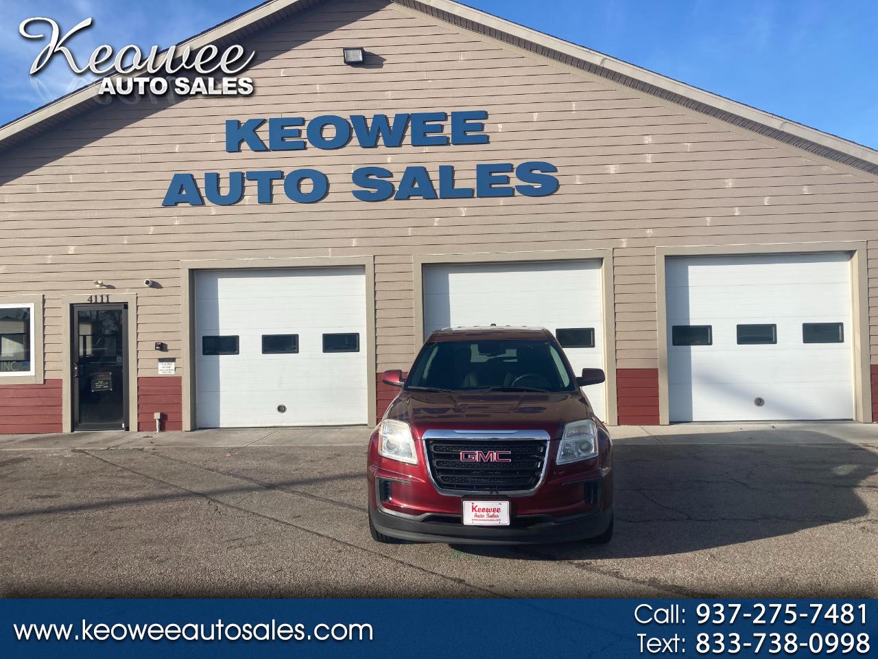2016 GMC Terrain FWD 4dr SLE w/SLE-1