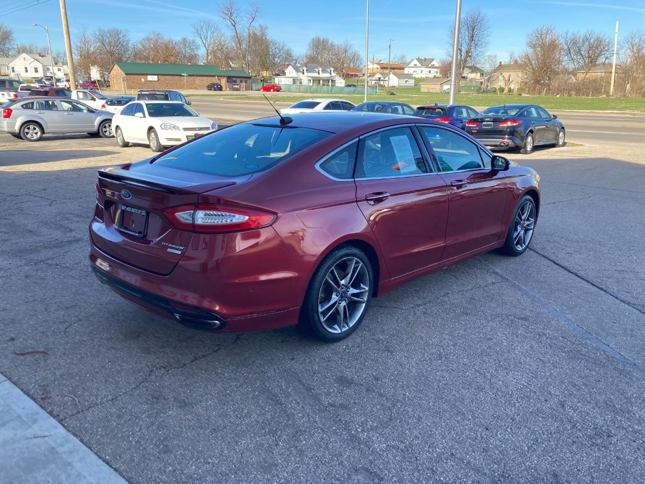Ford Fusion 4dr Sdn Titanium FWD 2014