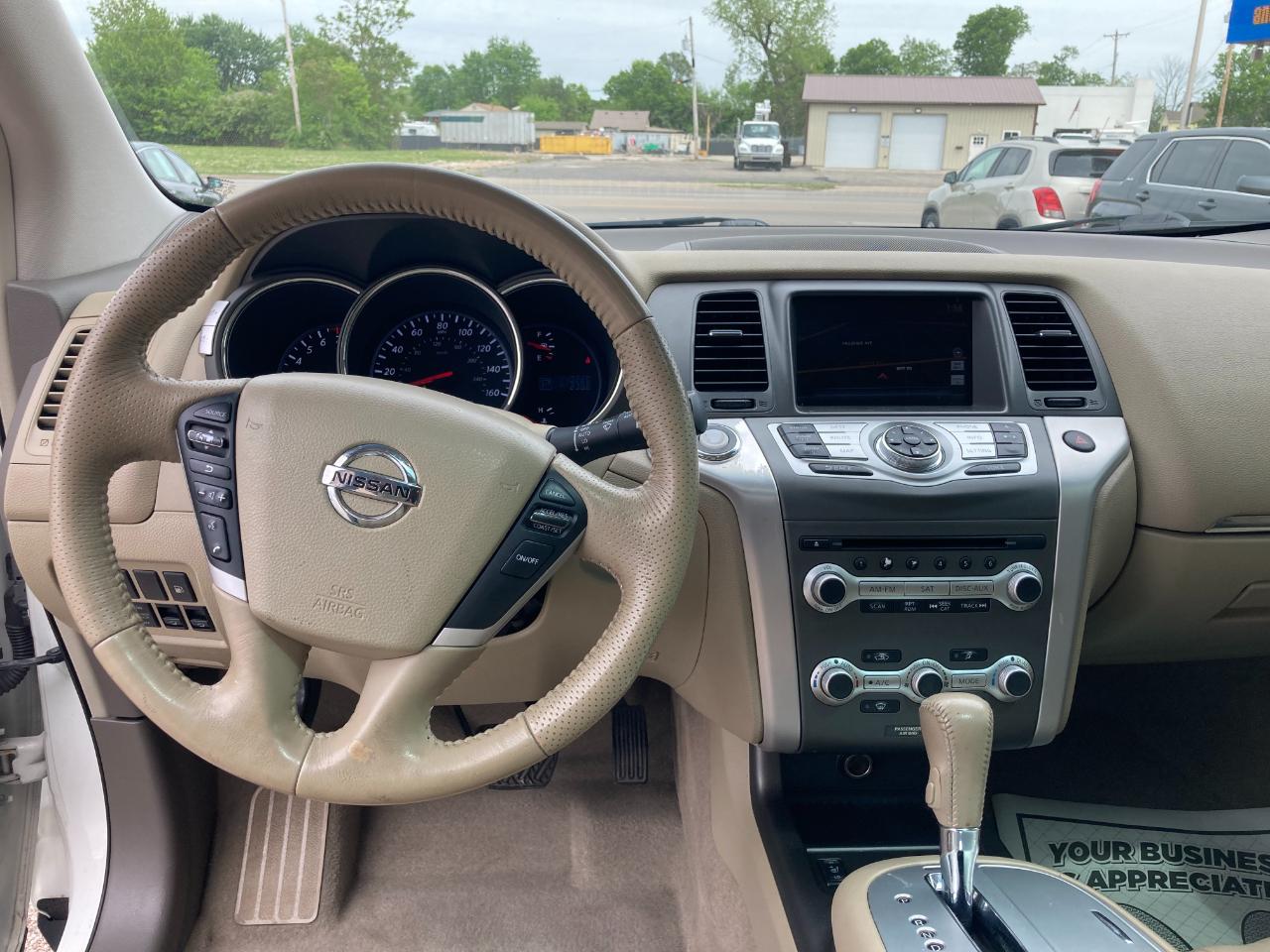 Nissan Murano AWD 4dr SL 2012