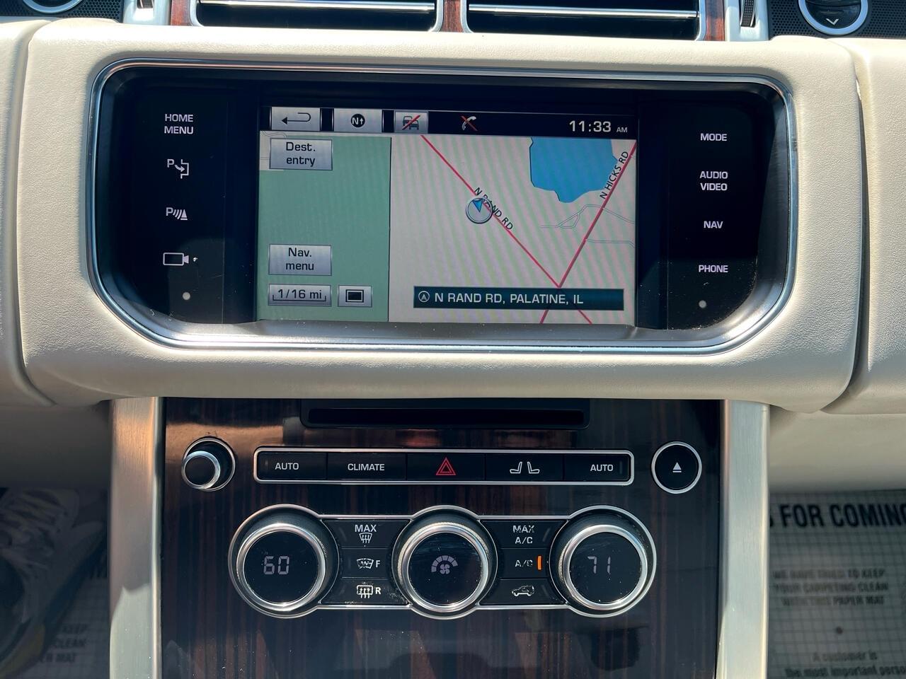 Land Rover Range Rover Supercharged 2015