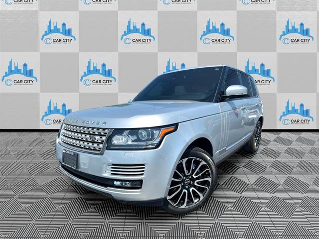 Silver 2015 Land Rover Range Rover V8 Supercharged 4WD SUV / Crossover Four-Wheel Drive Automatic