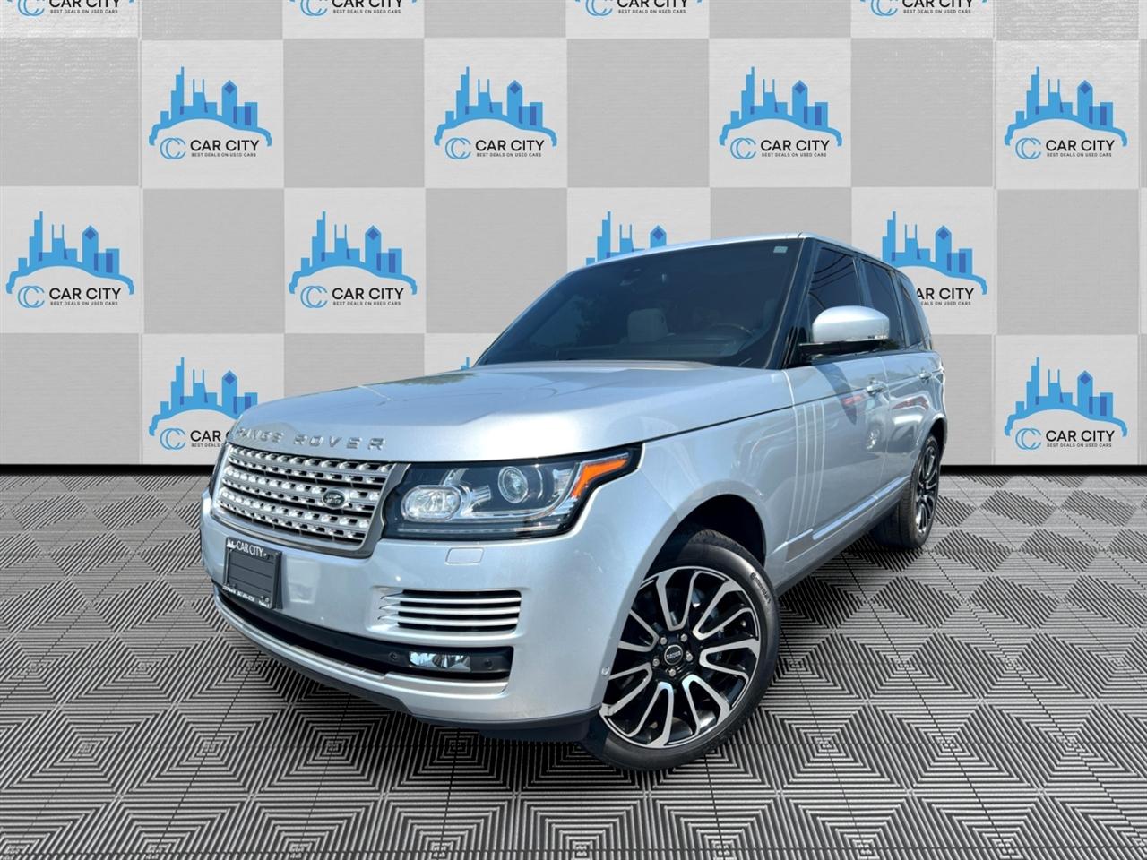 Silver 2015 Land Rover Range Rover SUV / Crossover Four-Wheel Drive Automatic