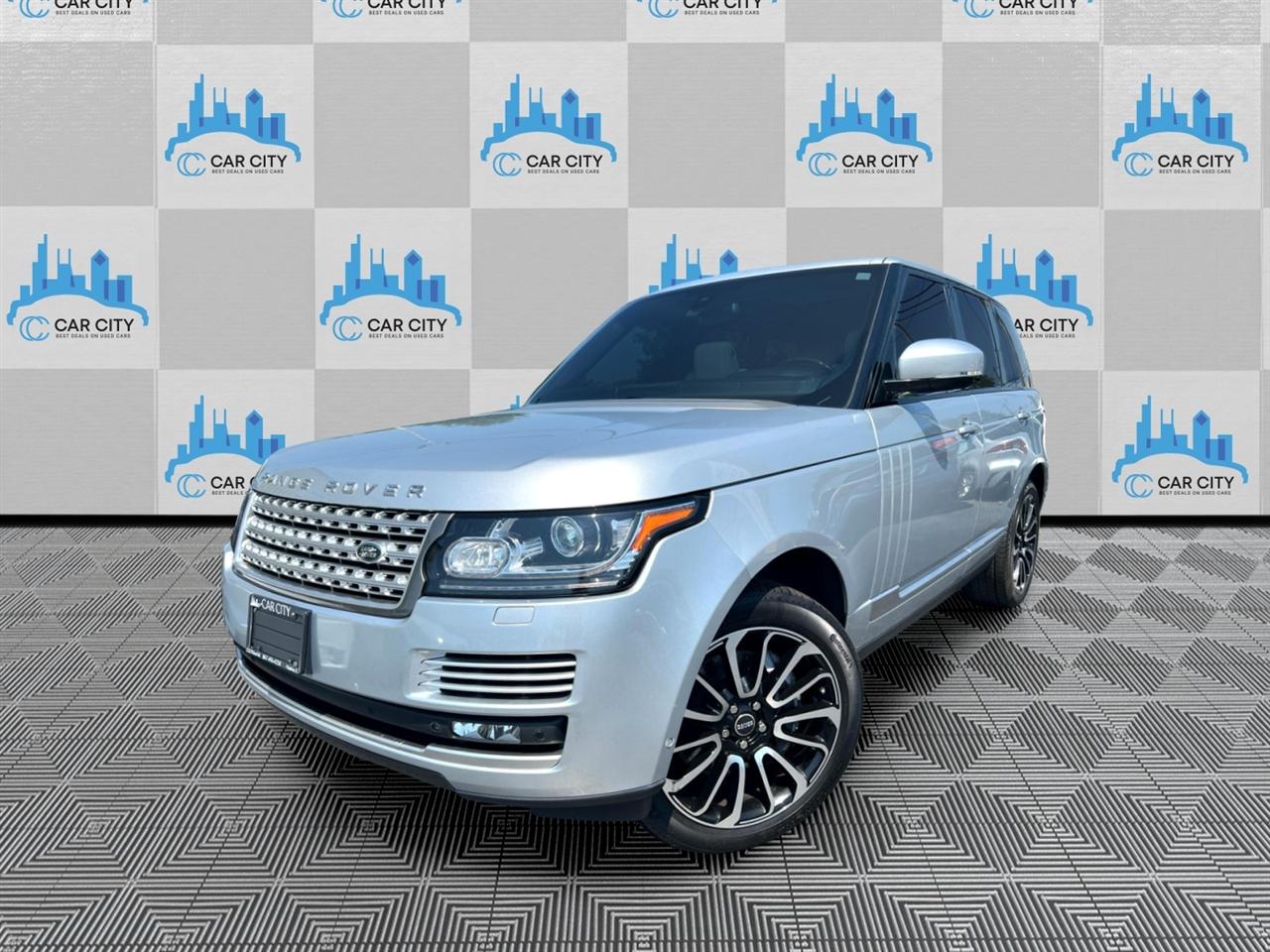 Silver 2015 Land Rover Range Rover SUV / Crossover Four-Wheel Drive Automatic