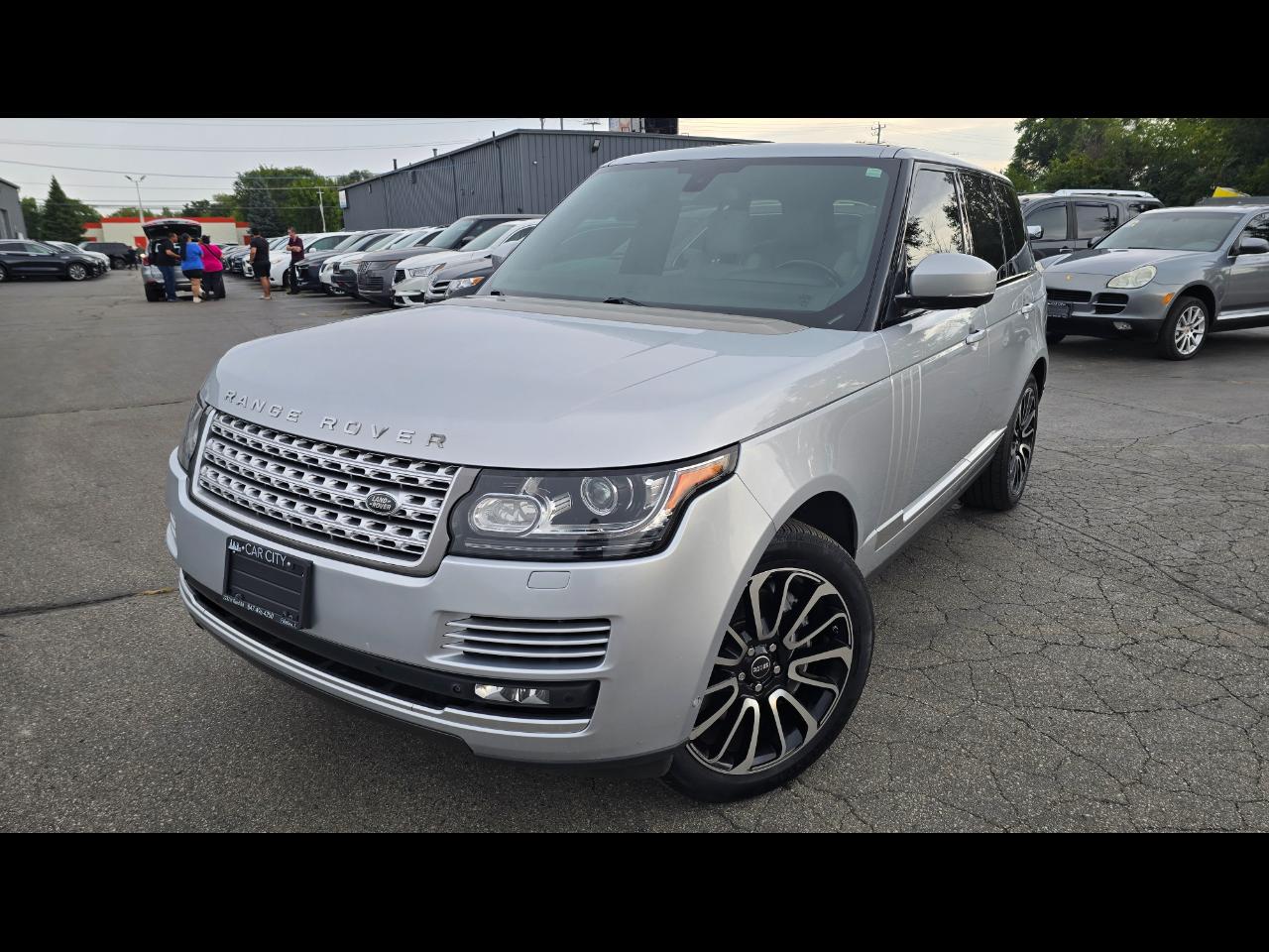 Silver 2015 Land Rover Range Rover SUV / Crossover Four-Wheel Drive Automatic