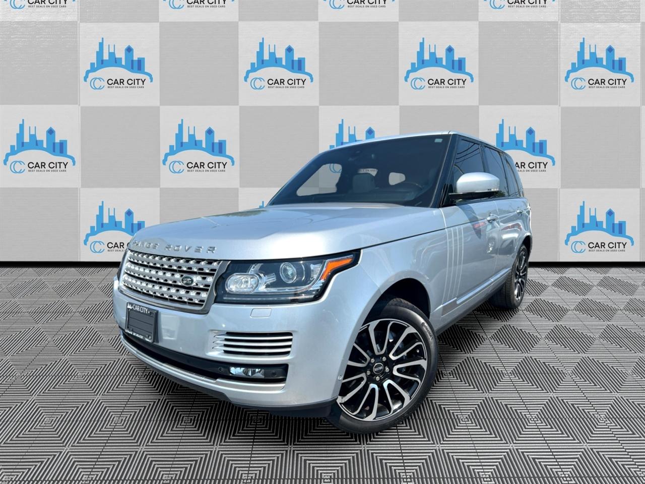 Silver 2015 Land Rover Range Rover SUV / Crossover Four-Wheel Drive Automatic