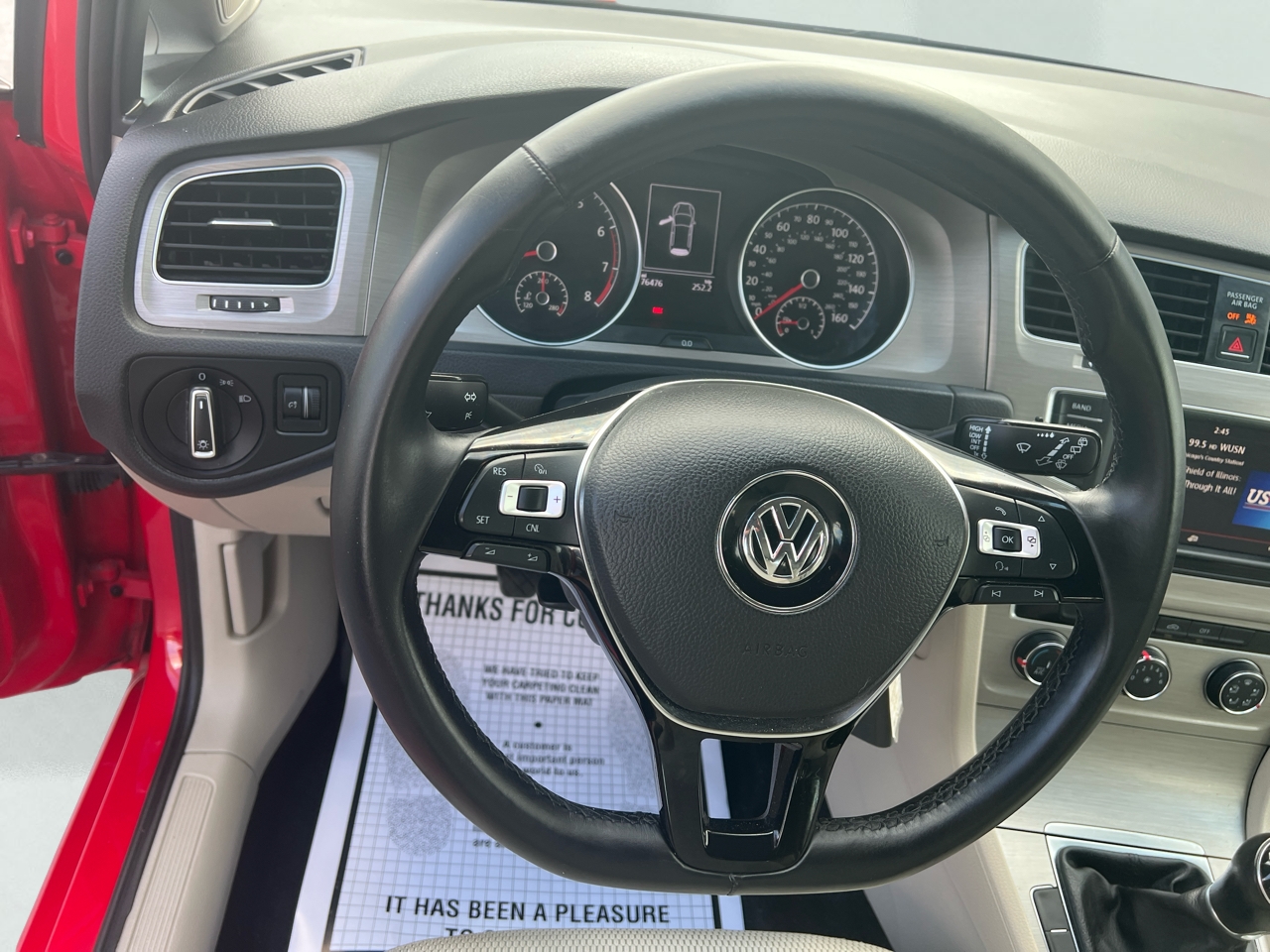 Volkswagen Golf TSI S 5M 2016