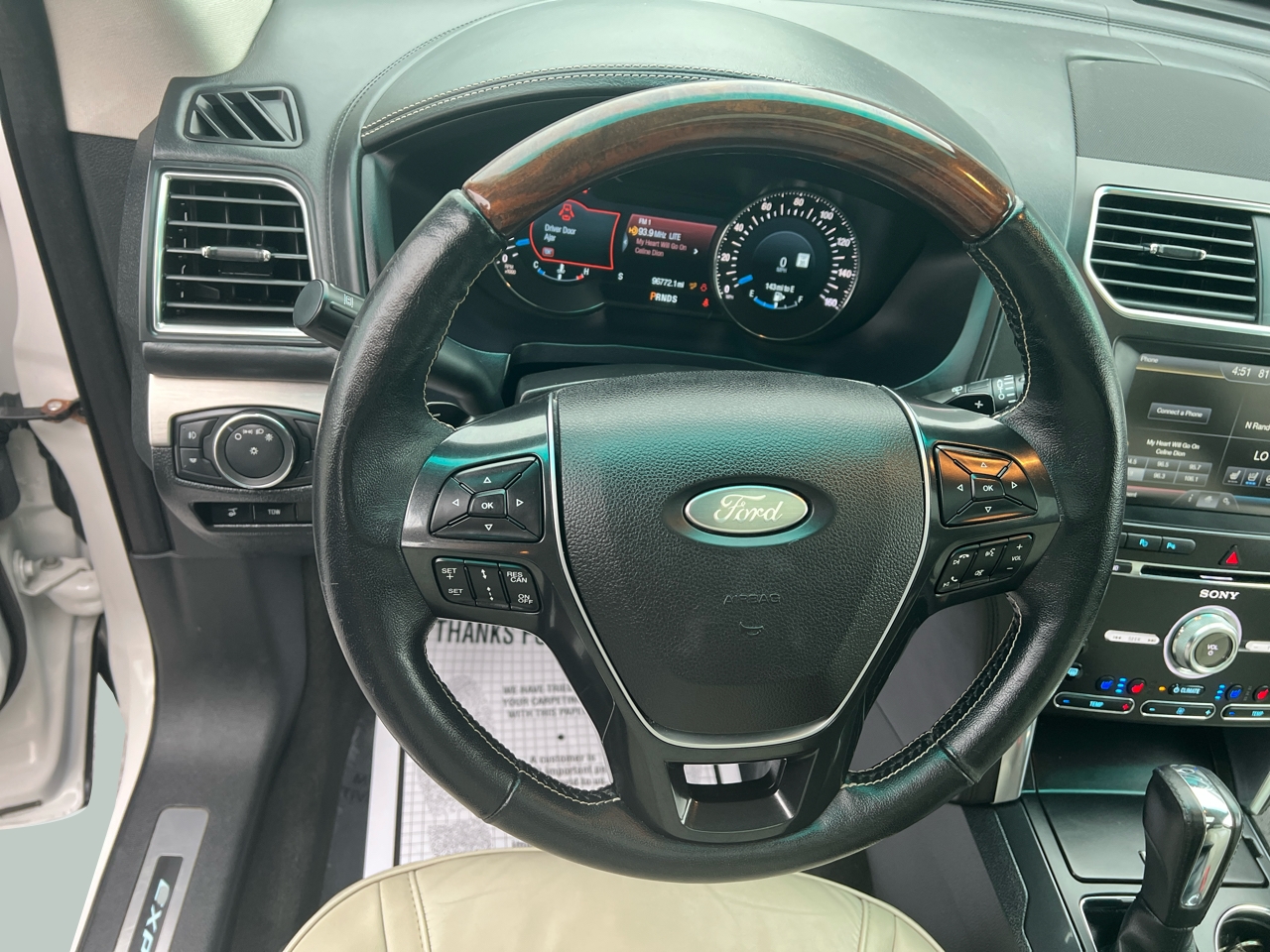 Ford Explorer Platinum 4WD 2016