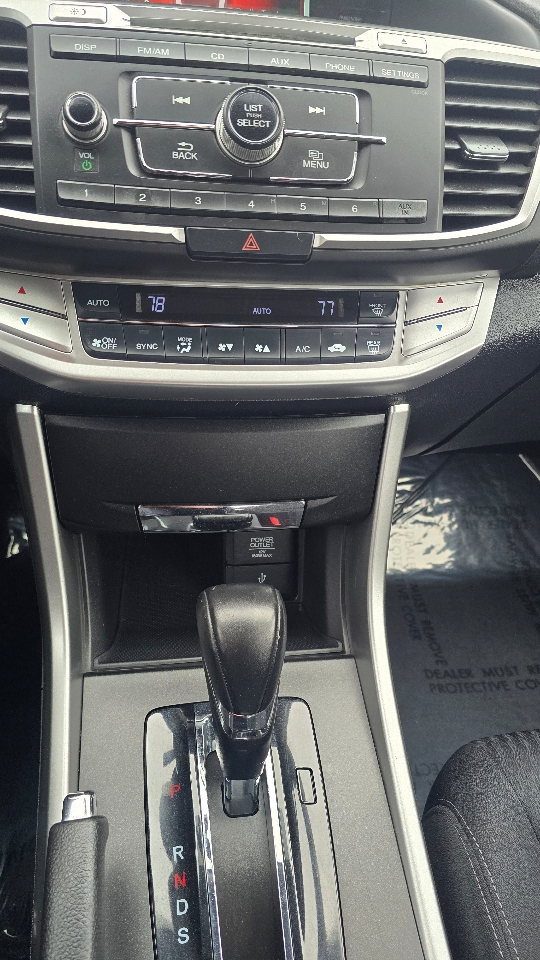 Honda Accord Sport Sedan CVT 2015