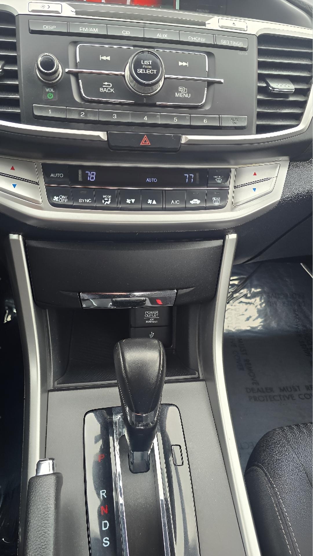 Honda Accord Sport Sedan CVT 2015