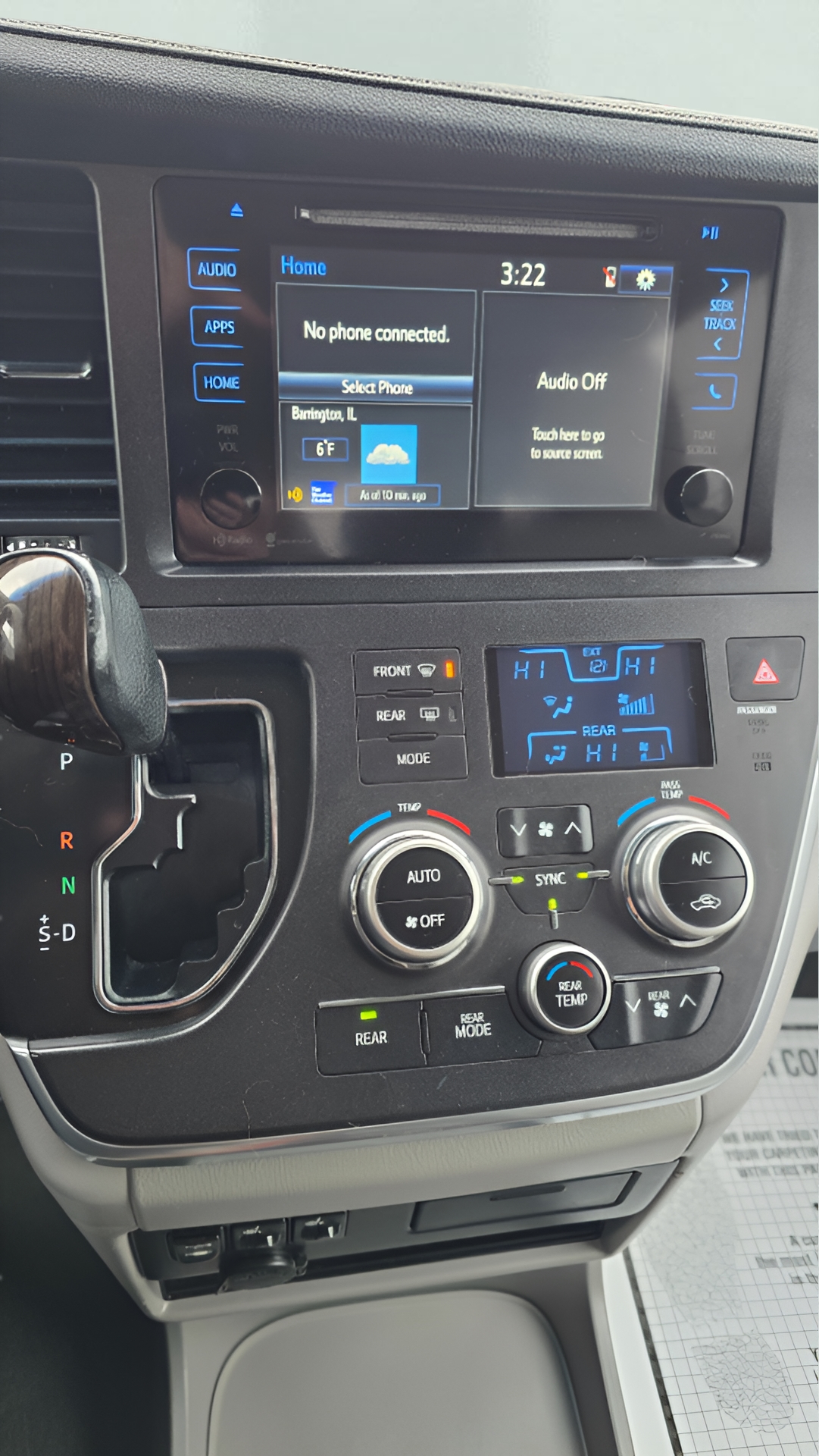 Toyota Sienna Limited AWD 7-Passenger V6 2015