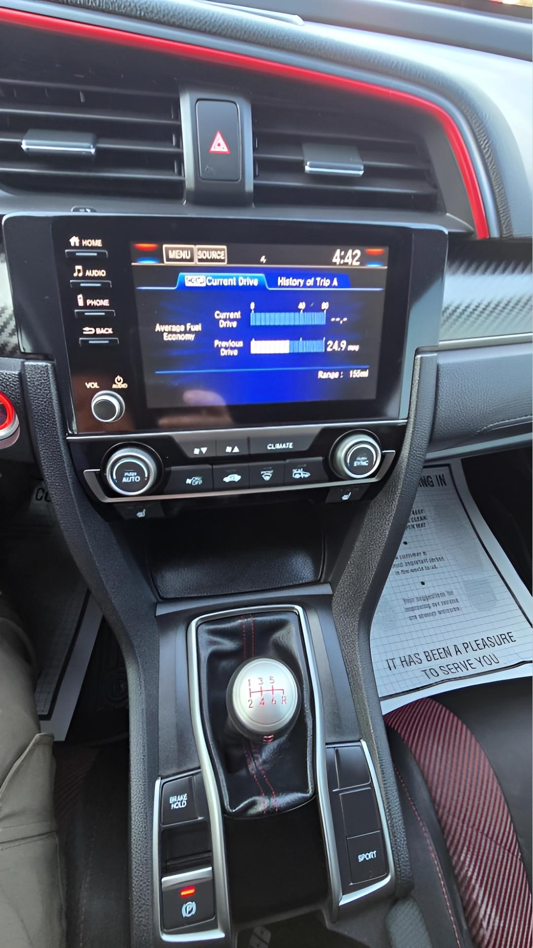 Honda Civic Si Coupe 6M 2020