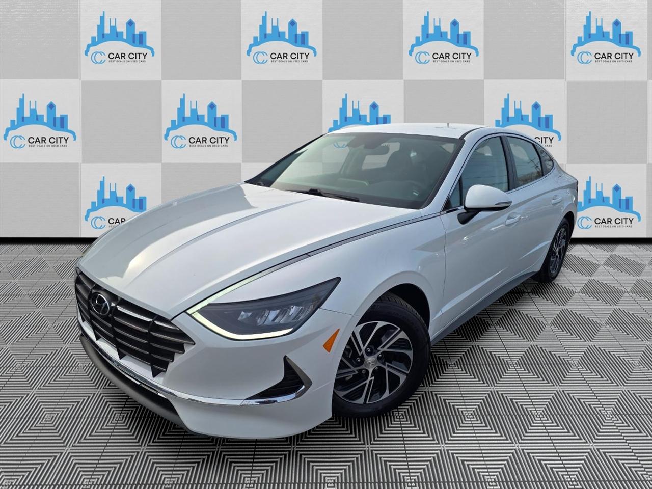 Hyundai Sonata Hybrid Blue 2021