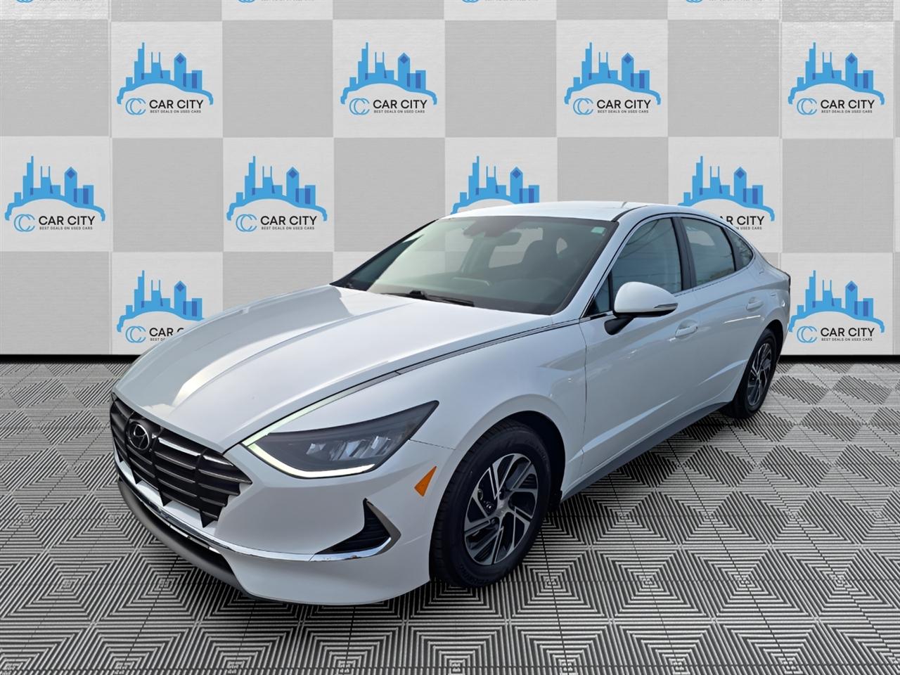 Hyundai Sonata Hybrid Blue 2021