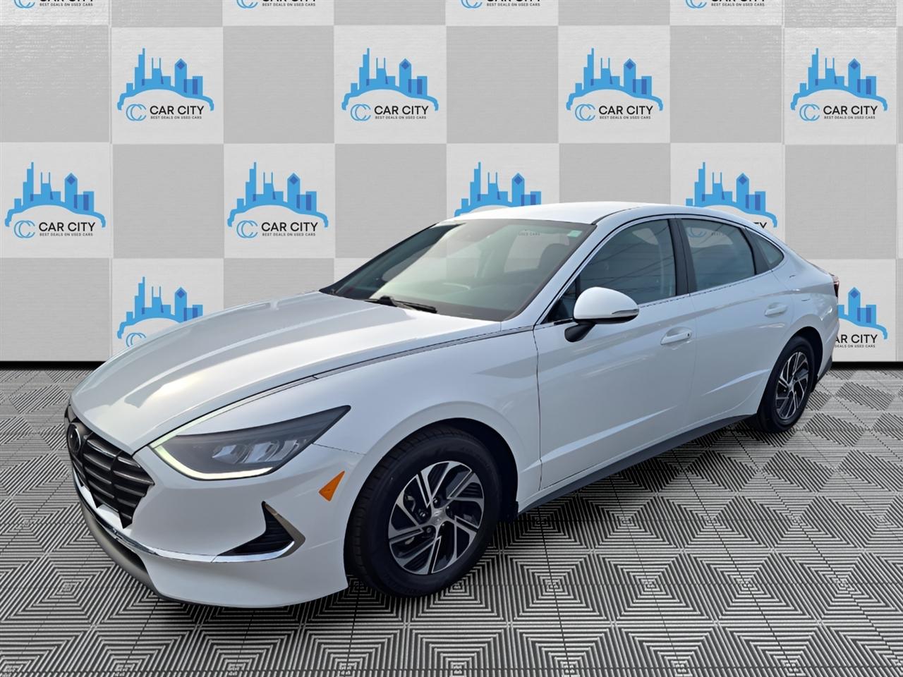 Hyundai Sonata Hybrid Blue 2021