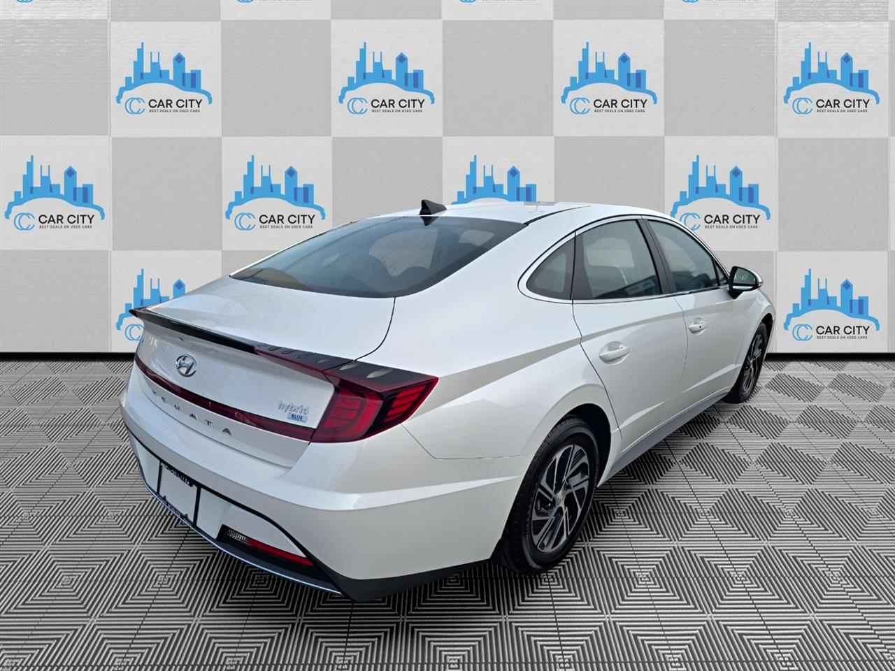 Hyundai Sonata Hybrid Blue 2021