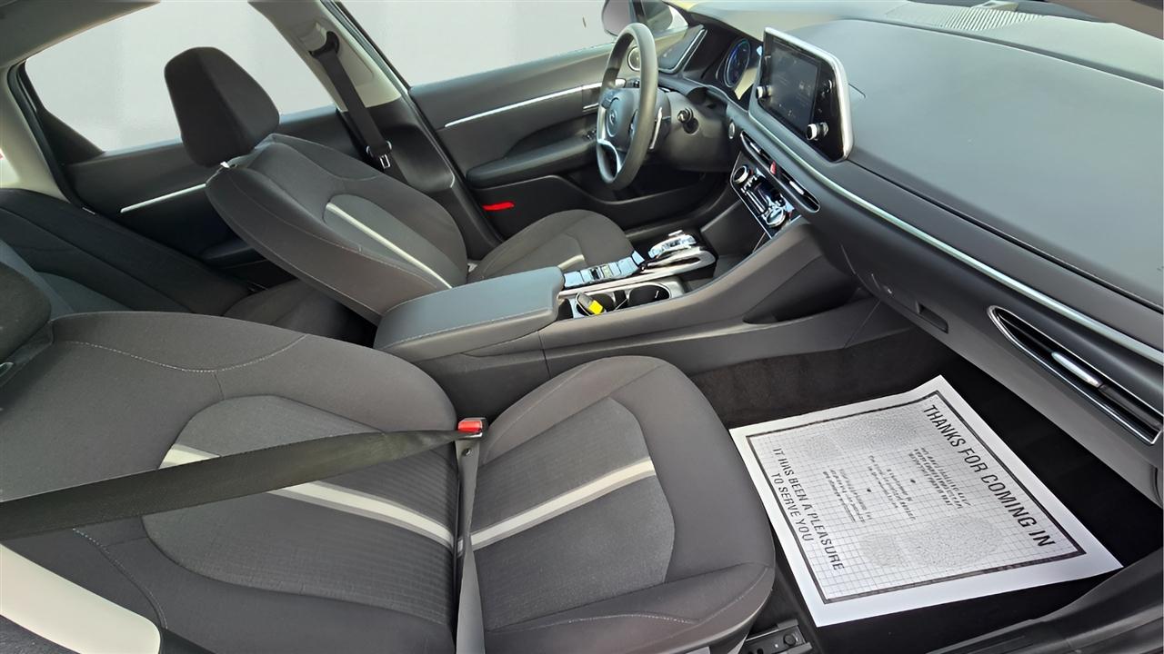 Hyundai Sonata Hybrid Blue 2021