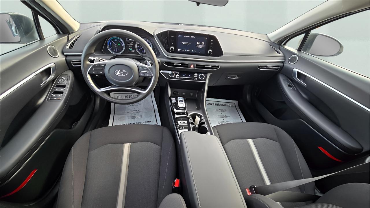 Hyundai Sonata Hybrid Blue 2021