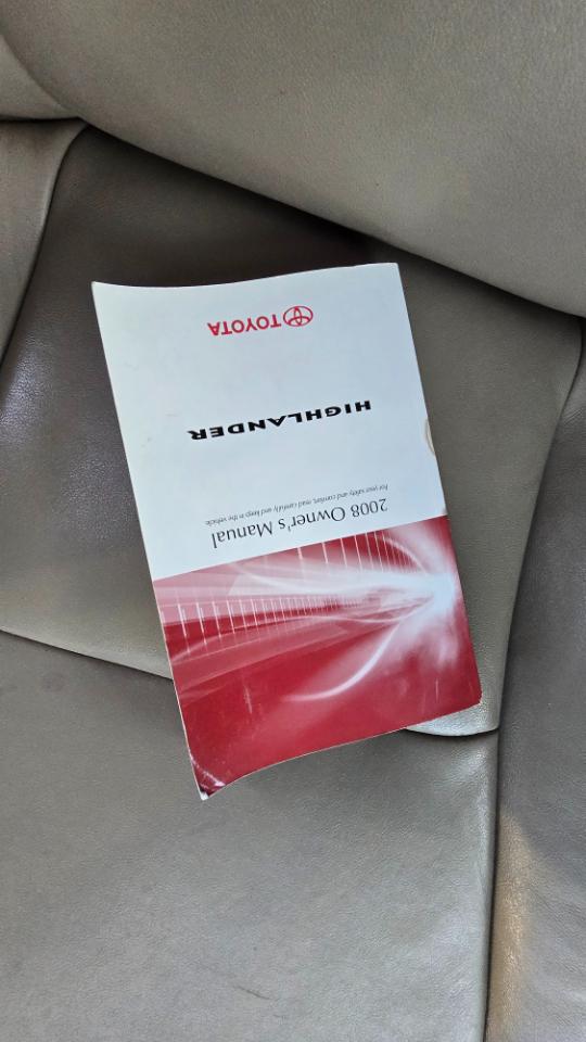 Toyota Highlander Limited 4WD 2008