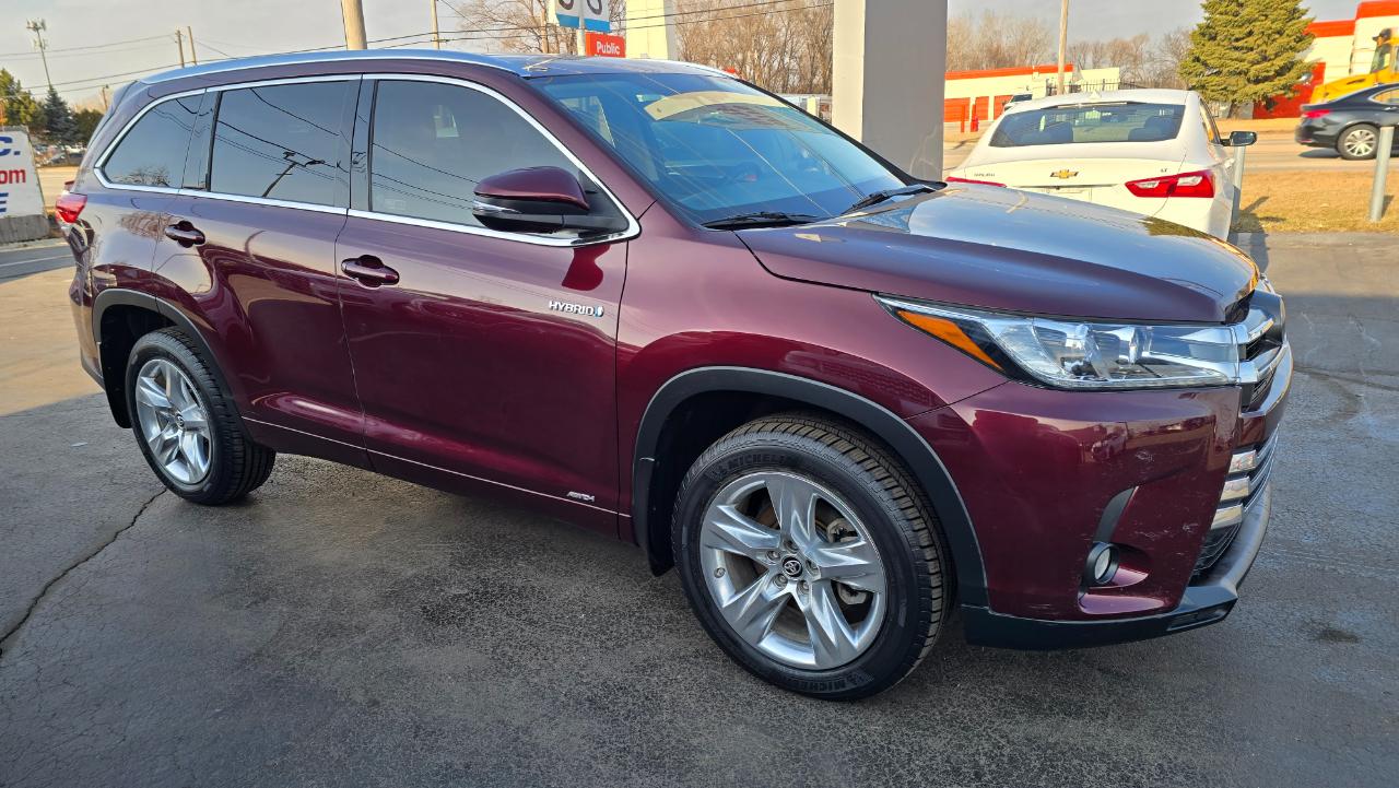 Toyota Highlander Hybrid Limited Platinum AWD 2018