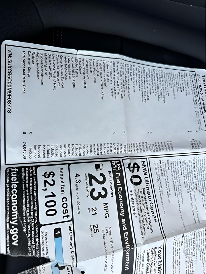 BMW X5 xDrive40i 2021
