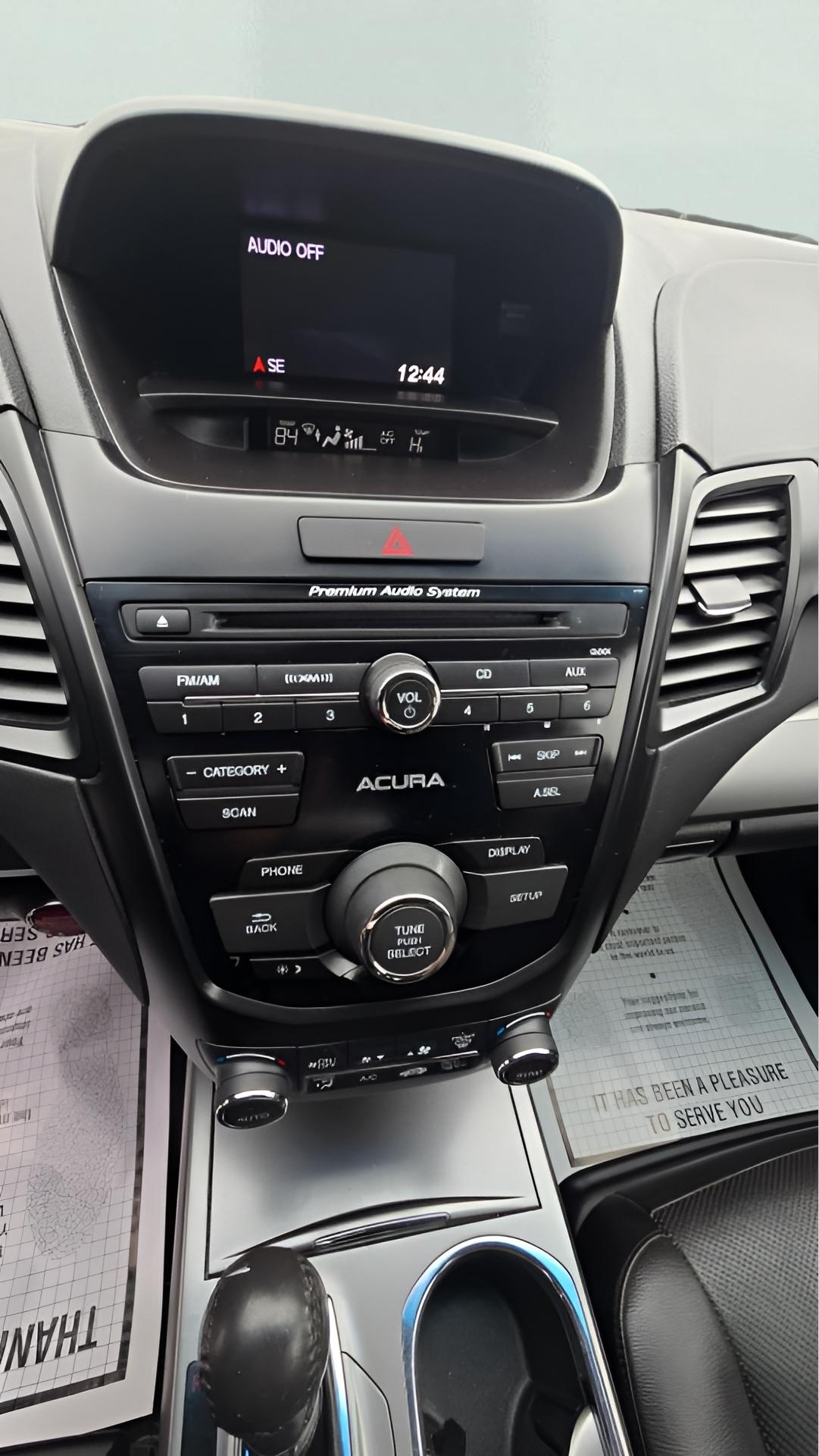 Acura RDX 6-Spd AT AWD 2013