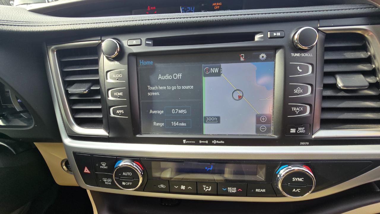 Toyota Highlander XLE Nav FWD V6 2018