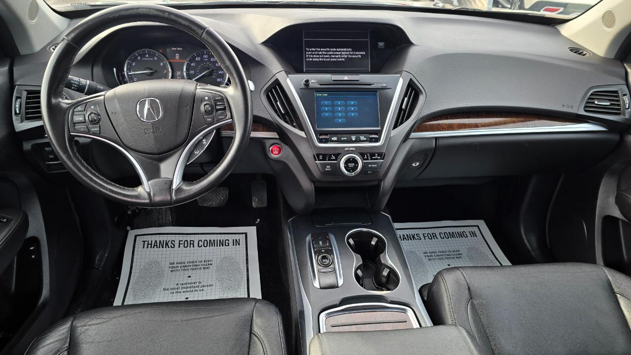 Acura MDX SH-AWD 9-Spd AT w/Tech Package 2018