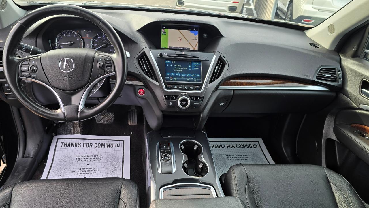 Acura MDX SH-AWD 9-Spd AT w/Tech Package 2018