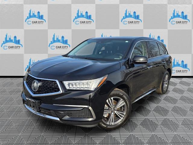 Black 2018 Acura MDX SUV / Crossover Front-Wheel Drive Automatic