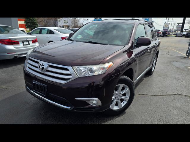 Red (Maroon) 2011 Toyota Highlander SUV / Crossover Automatic