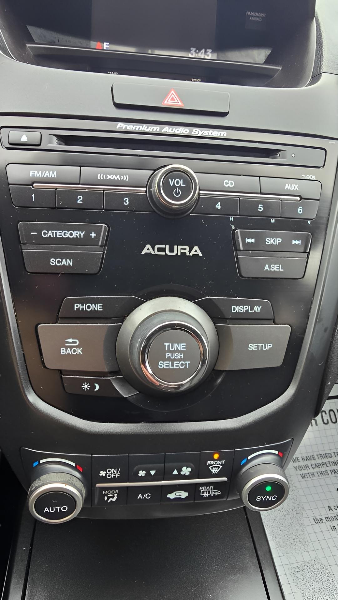 Acura RDX 6-Spd AT AWD 2018