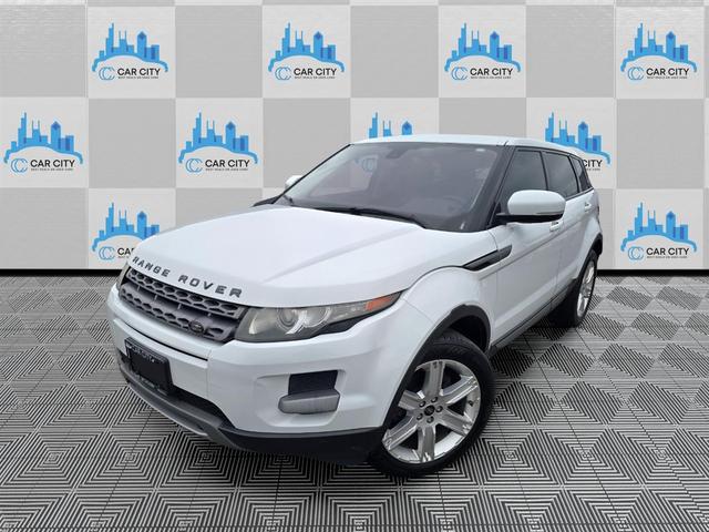 White 2013 Land Rover Range Rover Evoque Pure Hatchback SUV / Crossover All-Wheel Drive Automatic