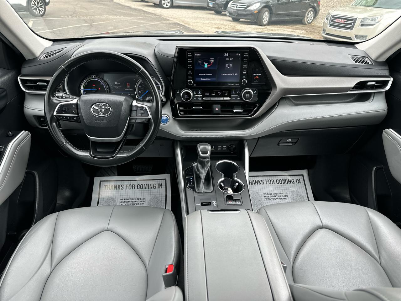 Toyota Highlander Hybrid XLE AWD 2022
